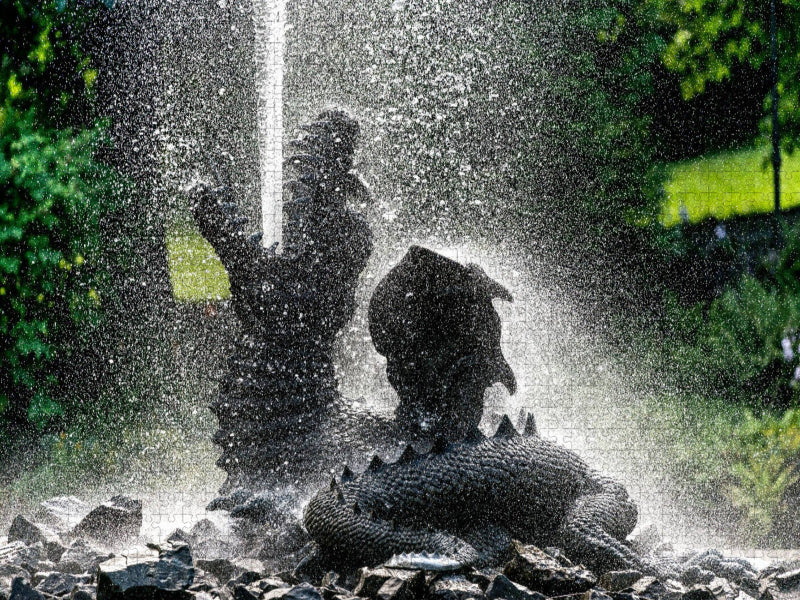 Schlosspark Ballenstedt - CALVENDO Foto-Puzzle'