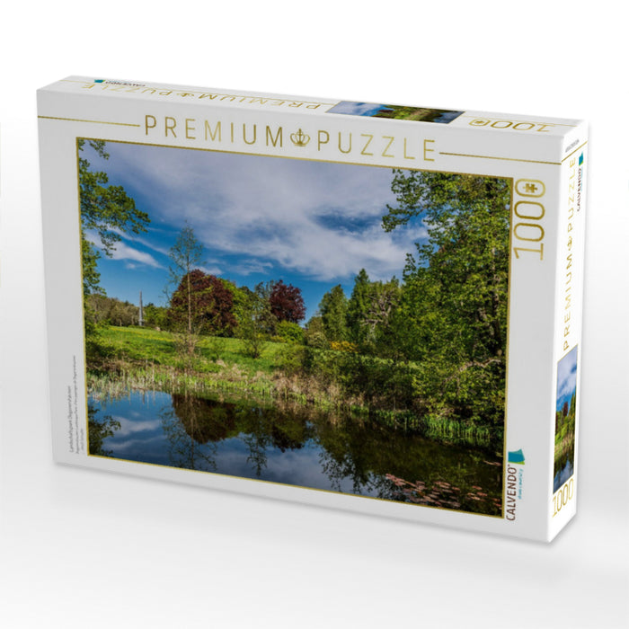 Landschaftspark Degenershausen - CALVENDO Foto-Puzzle'