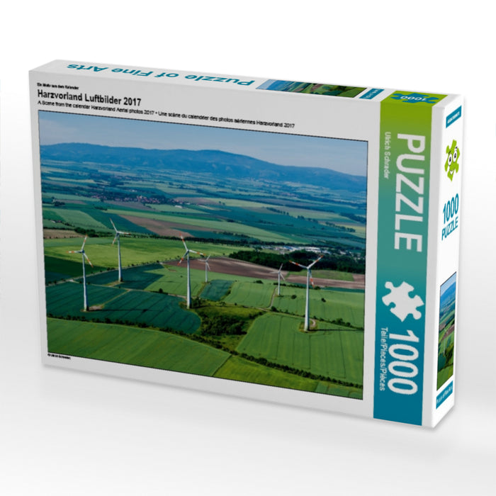 Ein Motiv aus dem Kalender Harzvorland Luftbilder 2017 1000 Teile Puzzle quer - CALVENDO Foto-Puzzle'