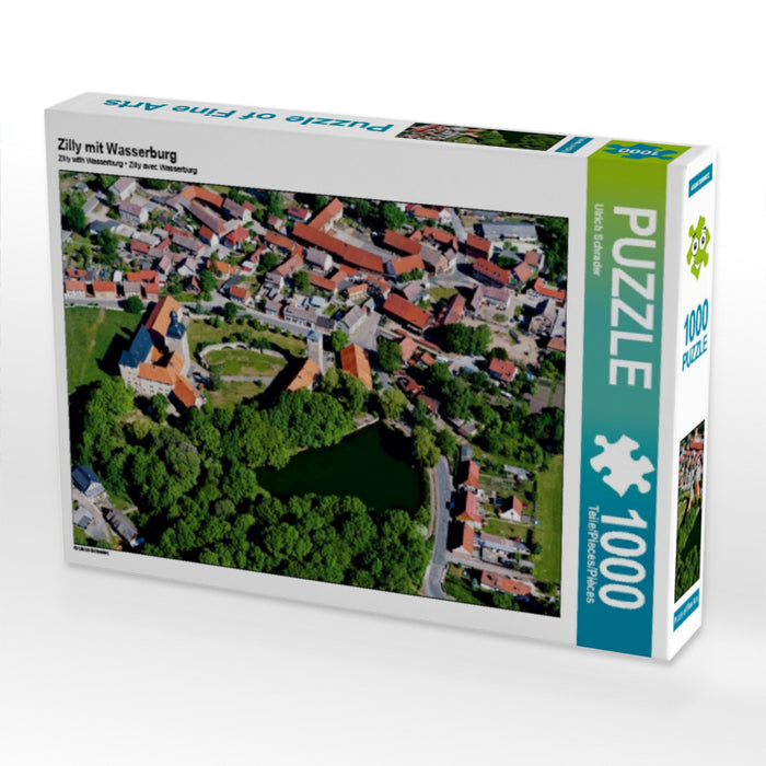 Zilly with water castle - CALVENDO photo puzzle 