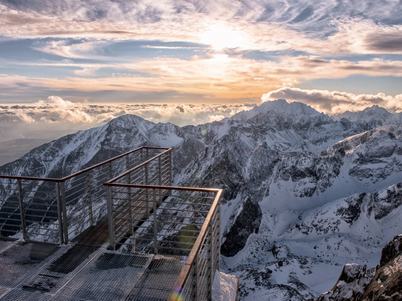 View from the Lomnitz Peak - CALVENDO photo puzzle 