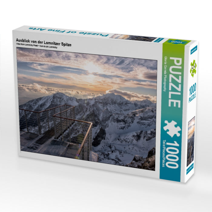 View from the Lomnitz Peak - CALVENDO photo puzzle 