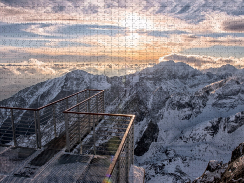 View from the Lomnitz Peak - CALVENDO photo puzzle 