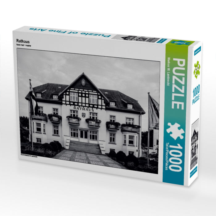 Hôtel de Ville - Puzzle photo CALVENDO 