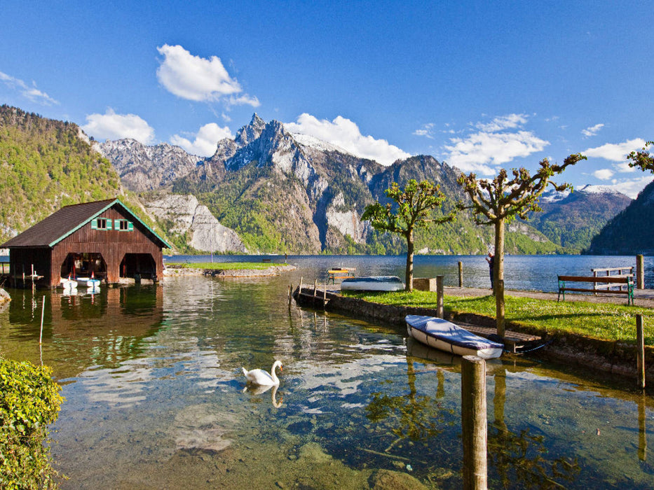 Ein Motiv aus dem Kalender Am schönen Traunsee im Salzkammergut - CALVENDO Foto-Puzzle'