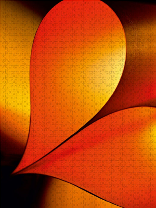 Colored paper sheets shadow play - CALVENDO photo puzzle 
