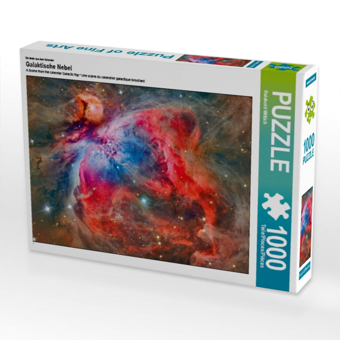 Galactic nebulae - CALVENDO photo puzzle 