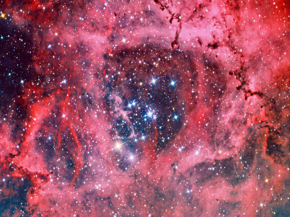 Nébuleuse de la Rosette NGC 2244 - Puzzle photo CALVENDO 