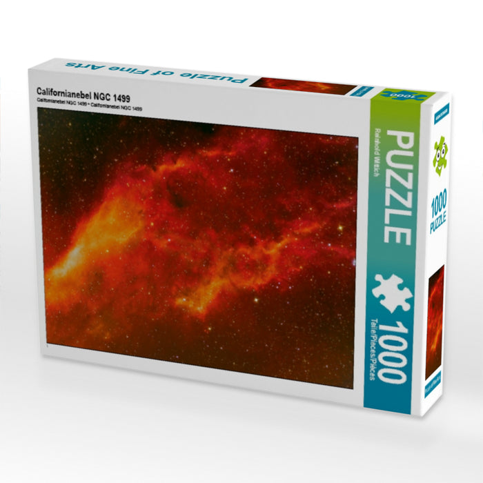Californianebel NGC 1499 1000 Teile Puzzle quer - CALVENDO Foto-Puzzle'