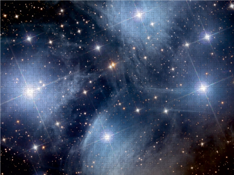 Pléiades M45 - Puzzle photo CALVENDO 