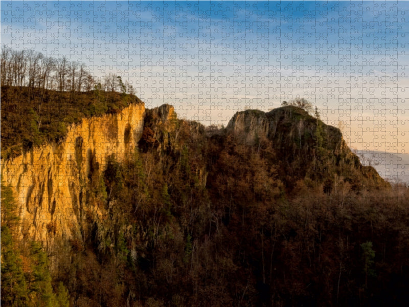 Dossenheim - Steinbruch Leferenz 1000 Teile Puzzle quer - CALVENDO Foto-Puzzle'