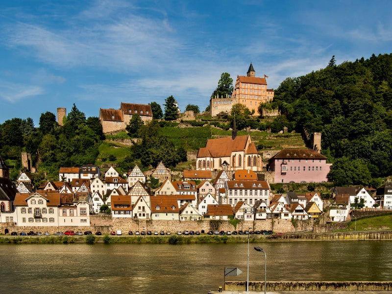 Hirschhorn - Pearl of the Neckar Valley - CALVENDO photo puzzle 