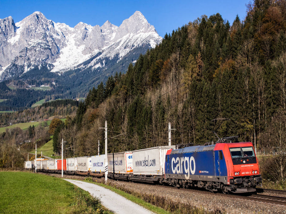 Schweiz meets Pongau - CALVENDO Foto-Puzzle'