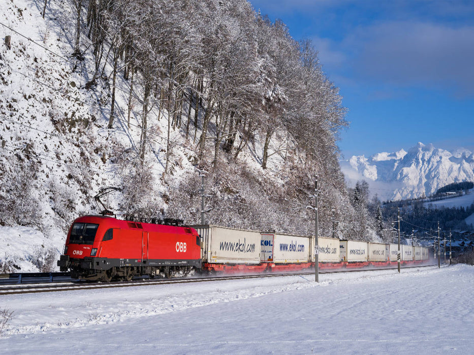 EKOL-KLV in the snow - CALVENDO photo puzzle 