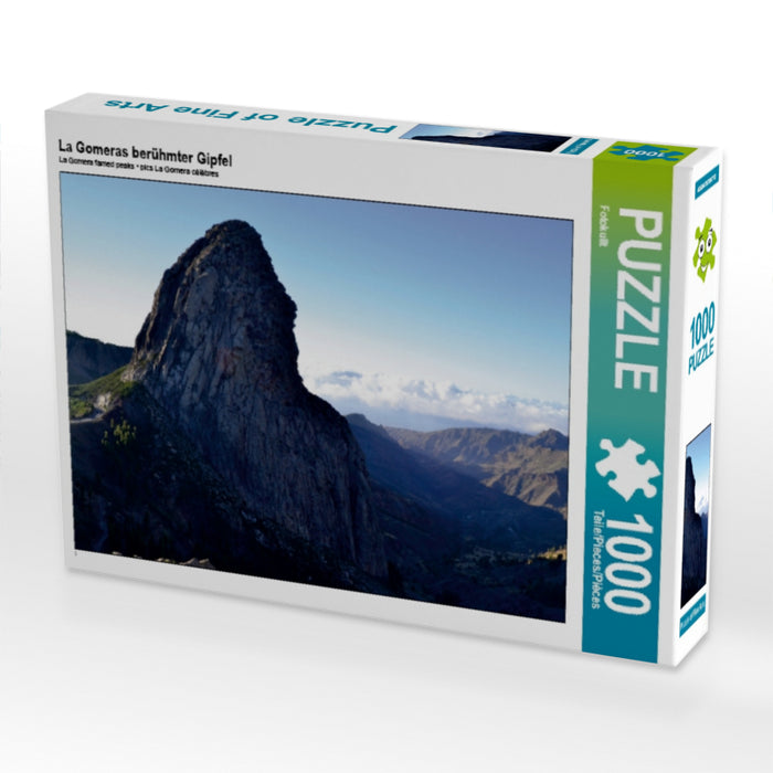 La Gomera's famous peak - CALVENDO photo puzzle 