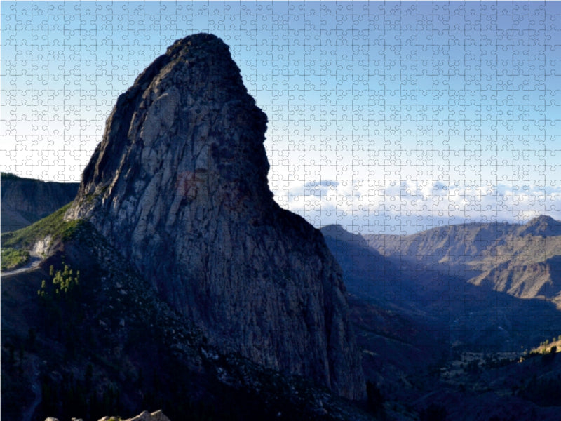 La Gomera's famous peak - CALVENDO photo puzzle 
