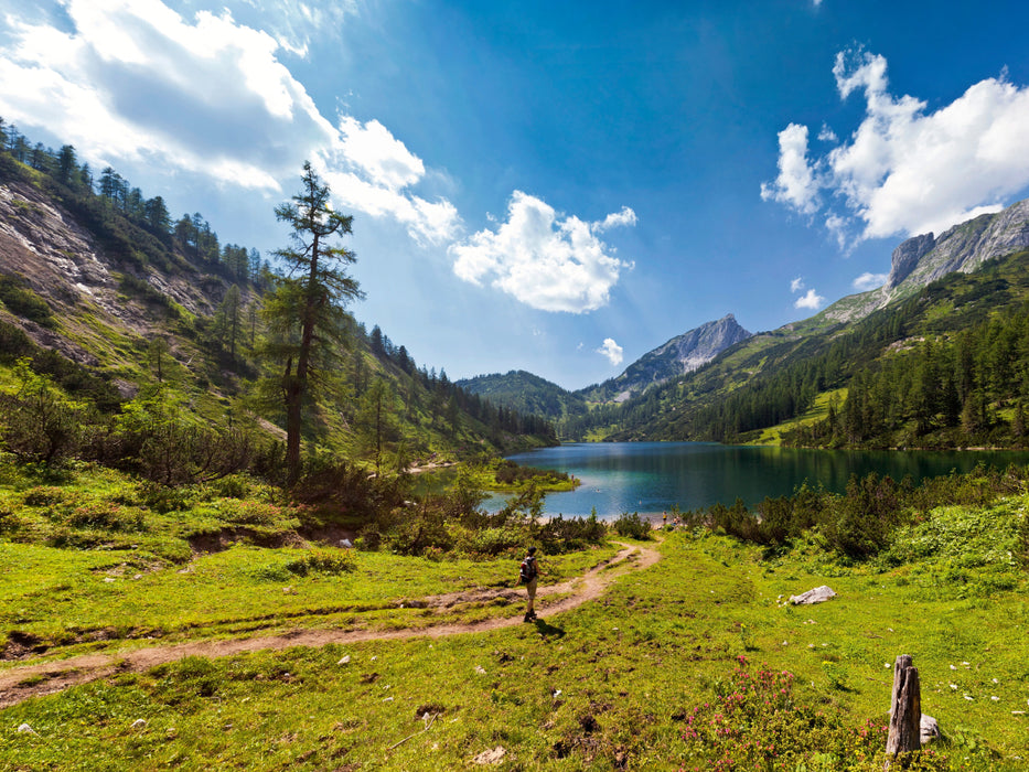 Steirersee mit 1447m auf der Tauplitzalm 1000 Teile Puzzle quer - CALVENDO Foto-Puzzle'