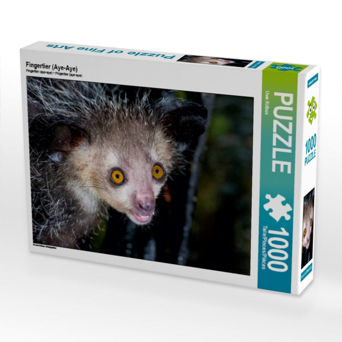 Animal doigt (Aye-Aye) - Puzzle photo CALVENDO 