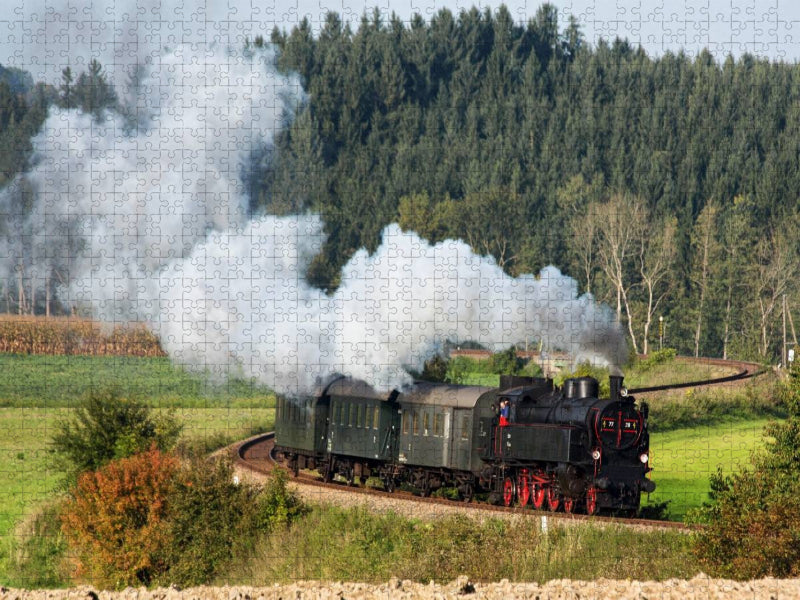 Volldampf im Innviertel - CALVENDO Foto-Puzzle'