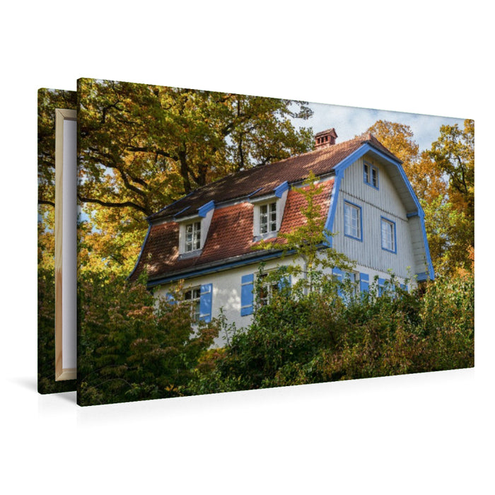 Toile textile haut de gamme Toile textile haut de gamme 120 cm x 80 cm de diamètre Münterhaus 