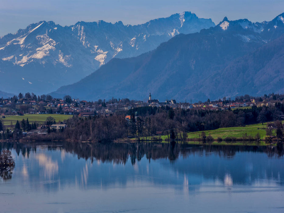 Riegsee bei Murnau - CALVENDO Foto-Puzzle'