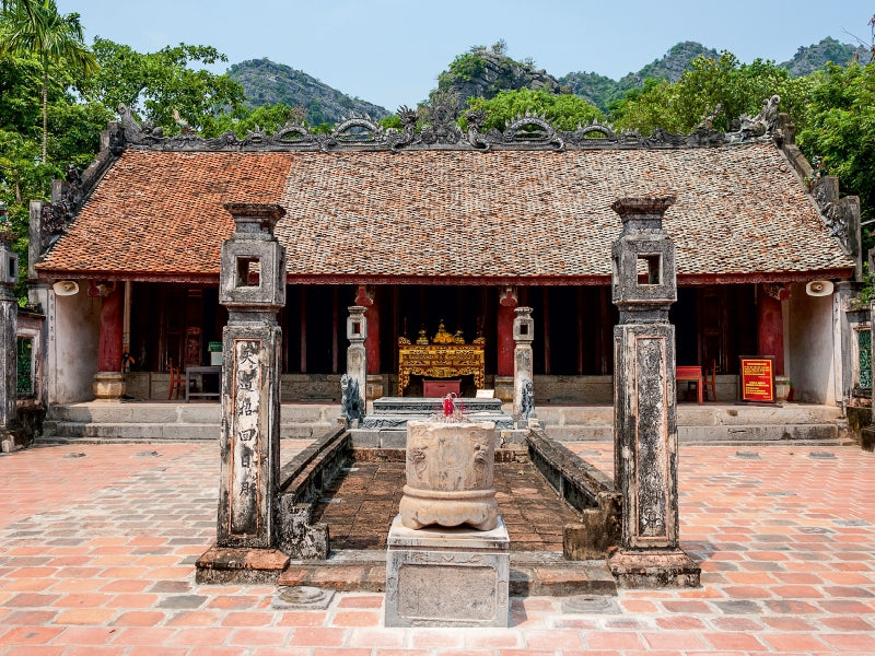 Dinh Tien Hoang Tempel, Hoa Lu 1000 Teile Puzzle quer - CALVENDO Foto-Puzzle'