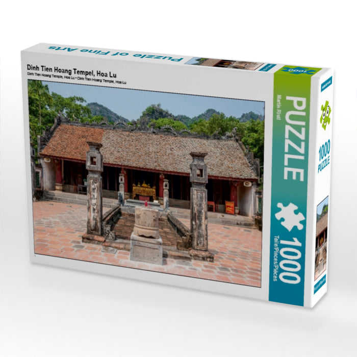 Dinh Tien Hoang Tempel, Hoa Lu 1000 Teile Puzzle quer - CALVENDO Foto-Puzzle'