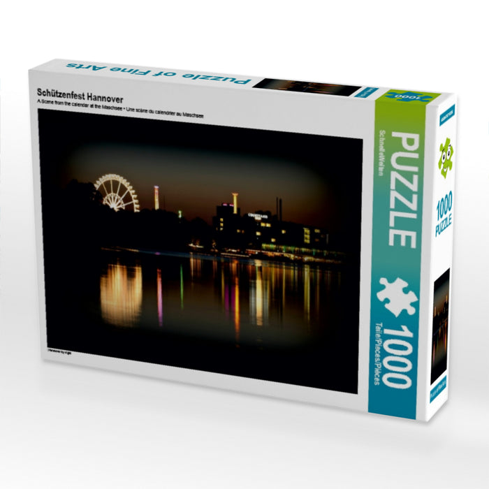 Schützenfest Hannover 1000 Teile Puzzle quer - CALVENDO Foto-Puzzle'