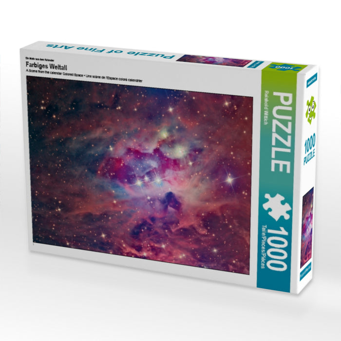 Espace coloré - Puzzle photo CALVENDO 