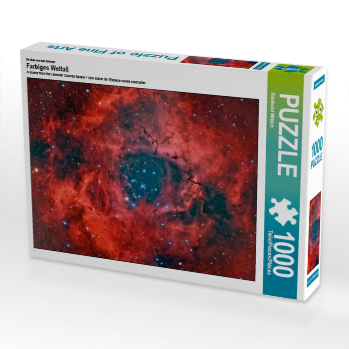 Ein Motiv aus dem Kalender Farbiges Weltall 1000 Teile Puzzle quer - CALVENDO Foto-Puzzle'