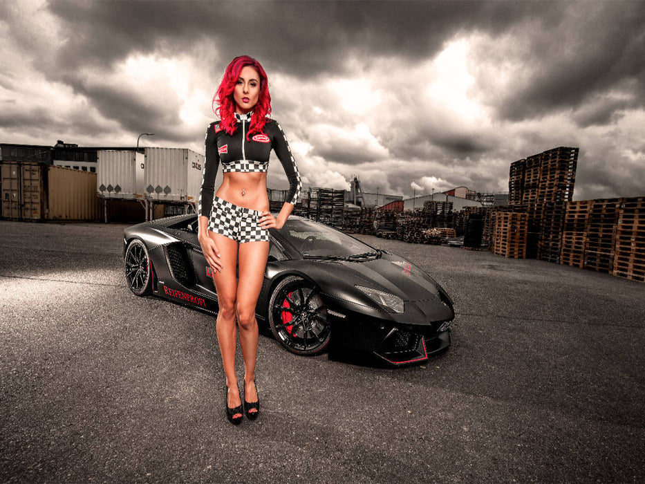 Lamborghini Aventador - CALVENDO Foto-Puzzle'