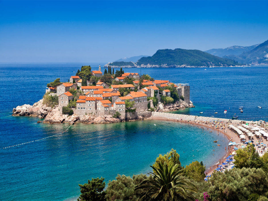 Sveti Stefan - CALVENDO Foto-Puzzle'