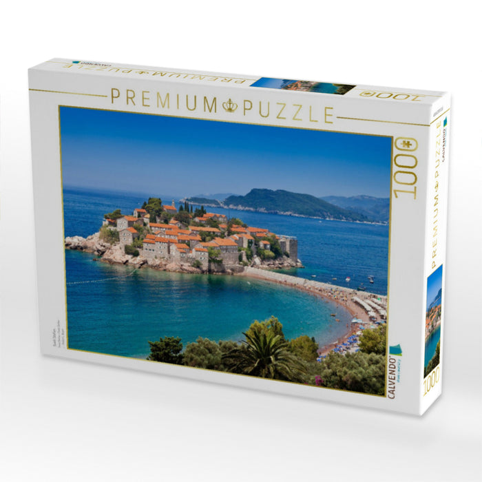 Sveti Stefan - CALVENDO Foto-Puzzle'