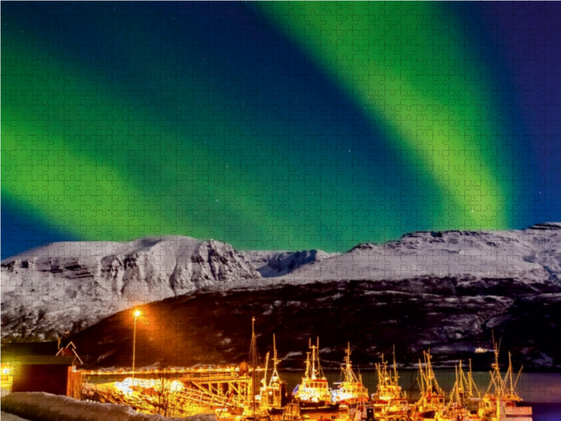 Ein Motiv aus dem Kalender Die Farben Norwegens 1000 Teile Puzzle quer - CALVENDO Foto-Puzzle'