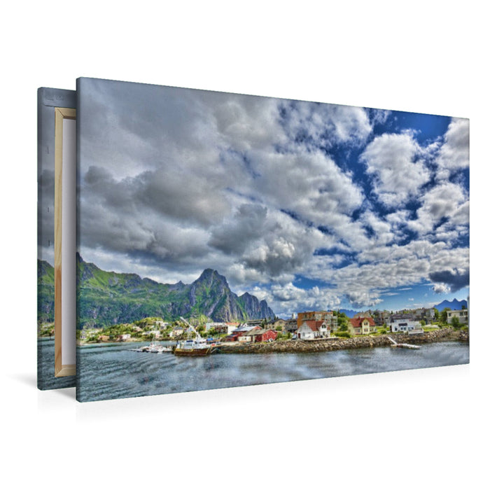 Premium Textil-Leinwand Svolvær