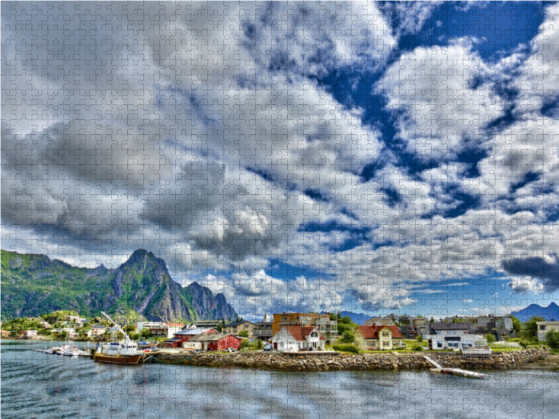 Svolvær - Puzzle photo CALVENDO 