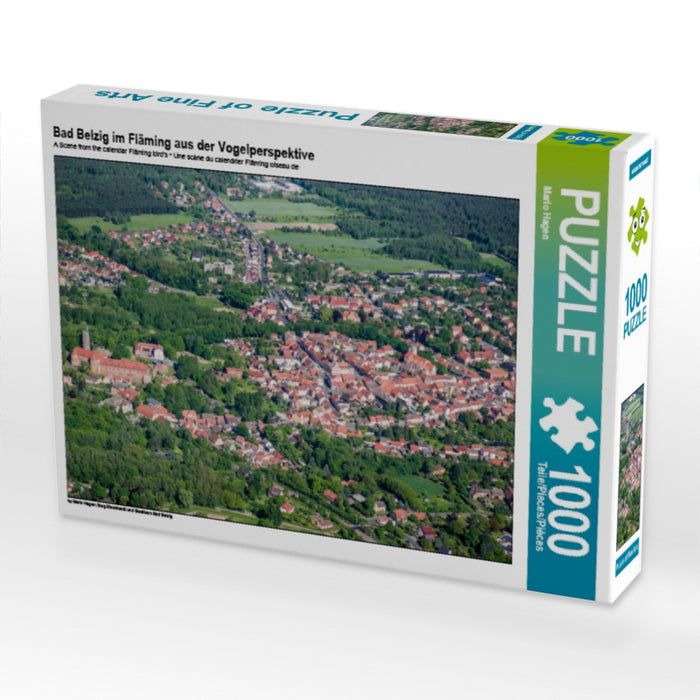 Bad Belzig im Fläming aus der Vogelperspektive 1000 Teile Puzzle quer - CALVENDO Foto-Puzzle'