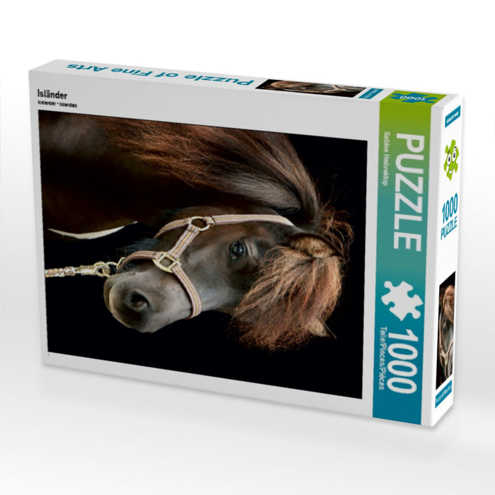 Isländer 1000 Teile Puzzle hoch - CALVENDO Foto-Puzzle'