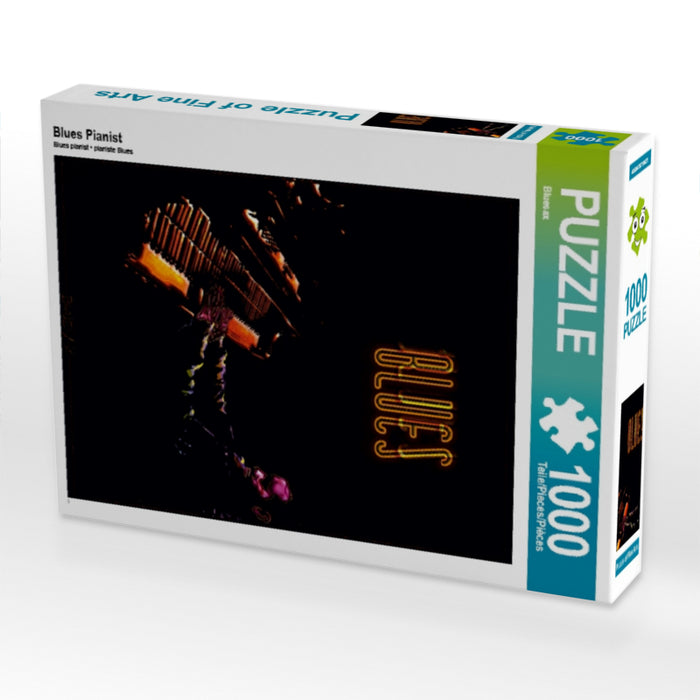 Blues Pianist 1000 Teile Puzzle hoch - CALVENDO Foto-Puzzle'