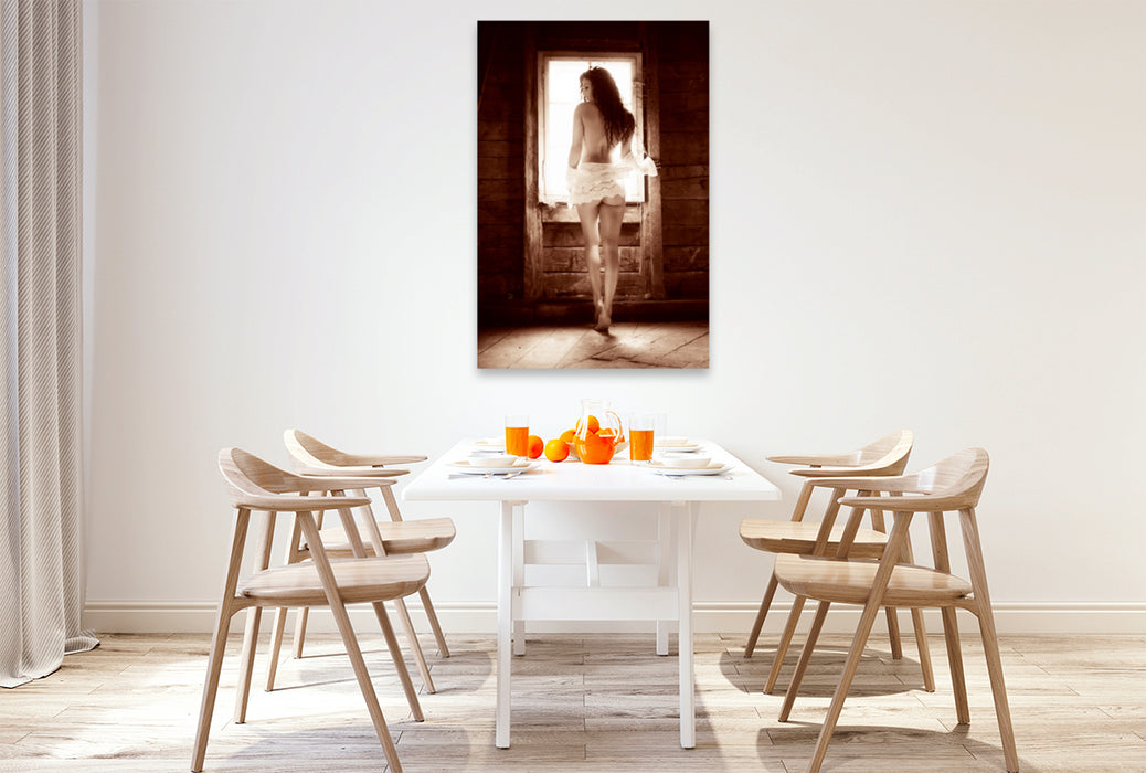 Premium Textil-Leinwand Premium Textil-Leinwand 80 cm x 120 cm  hoch Ein Motiv aus dem Kalender Träume der Sinnlichkeit