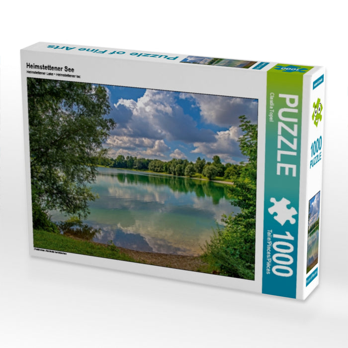 Heimstettener See 1000 Teile Puzzle quer - CALVENDO Foto-Puzzle'
