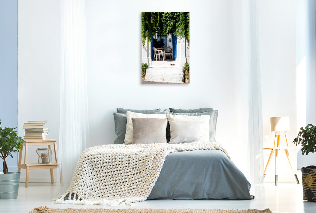 Premium Textil-Leinwand Premium Textil-Leinwand 80 cm x 120 cm  hoch Ein Motiv aus dem Kalender Einladendes Kreta