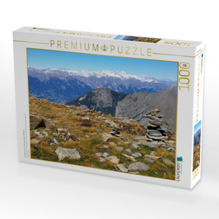 Les Orres, am Pic de Boussolenc (2832m) - CALVENDO Foto-Puzzle'