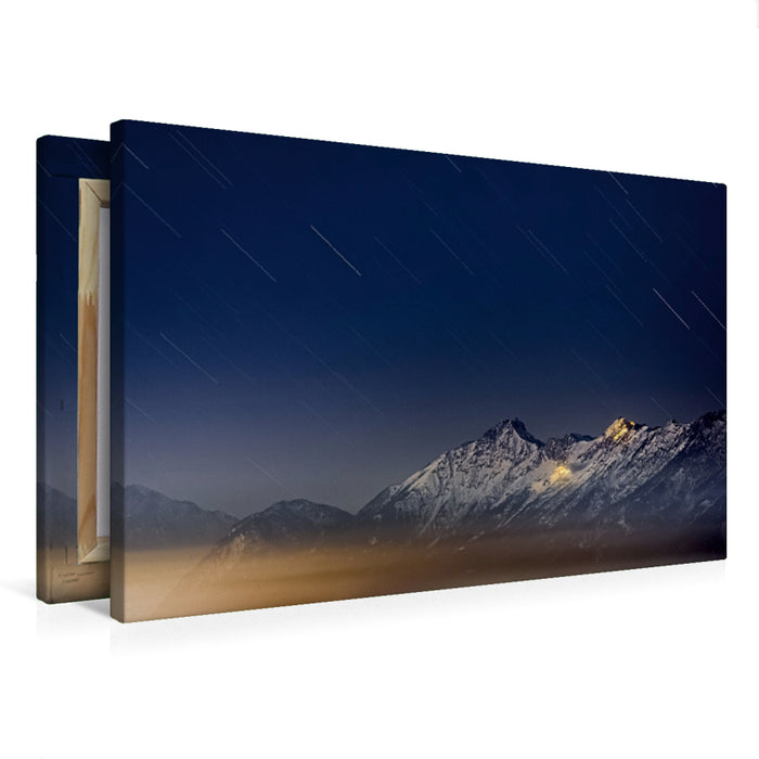 Premium Textil-Leinwand Nordkette - Tirol