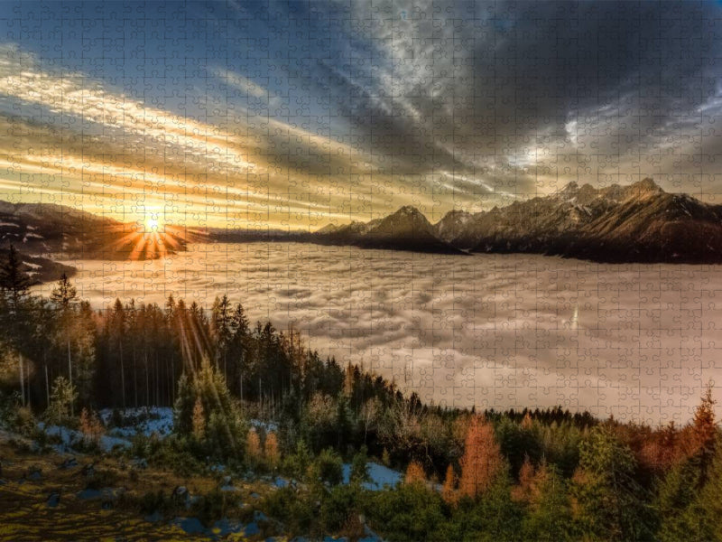 Pillberg - Tirol - CALVENDO Foto-Puzzle'