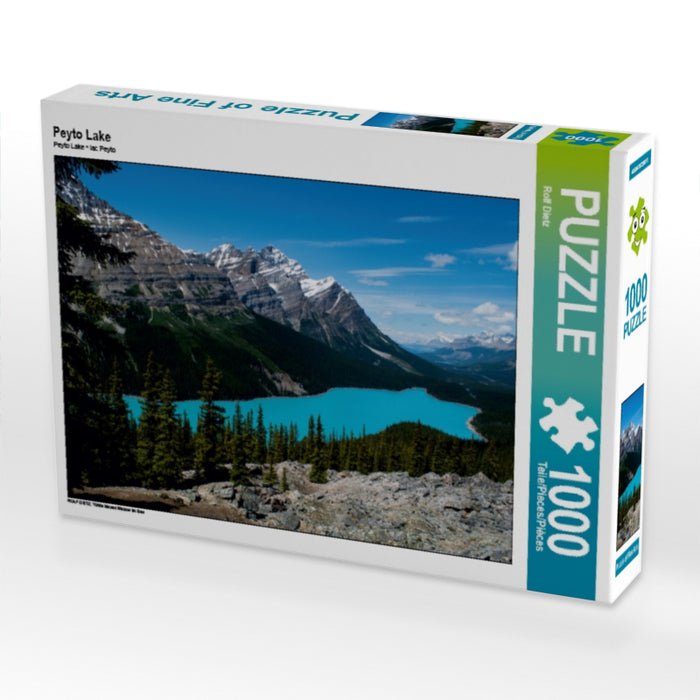Peyto Lake 1000 Teile Puzzle quer - CALVENDO Foto-Puzzle'