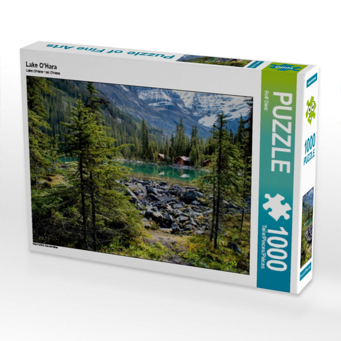 Lake O'Hara 1000 Teile Puzzle quer - CALVENDO Foto-Puzzle'