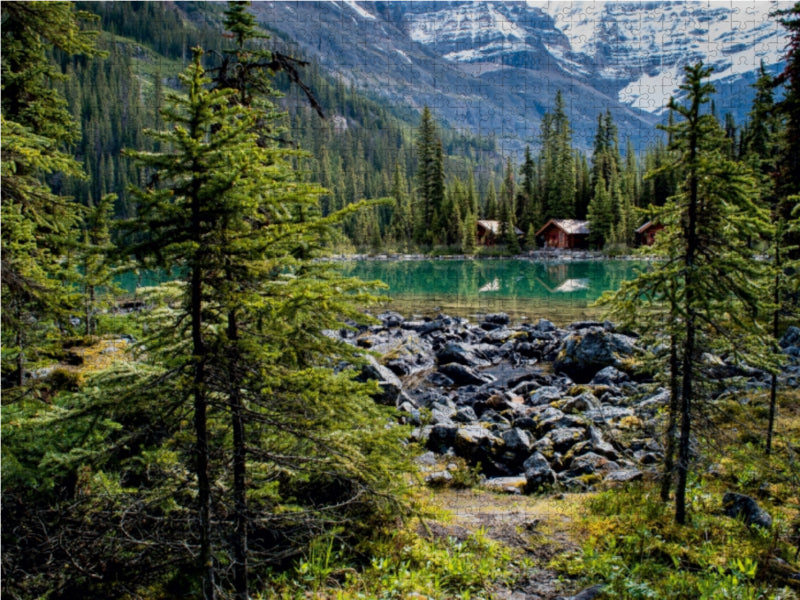Lake O'Hara 1000 Teile Puzzle quer - CALVENDO Foto-Puzzle'