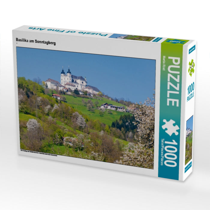 Basilika am Sonntagberg 1000 Teile Puzzle quer - CALVENDO Foto-Puzzle'
