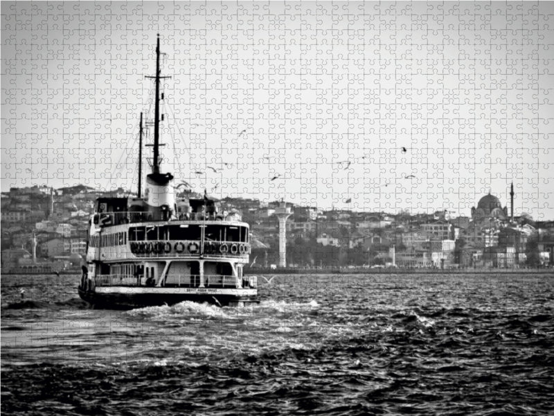 Ferry sur le Bosphore - Puzzle photo CALVENDO 
